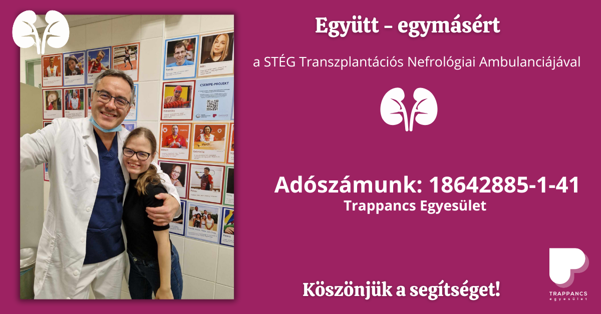 Együtt - egymásért! A STÉG Transzplantációs Nefrológiai Ambulanciája