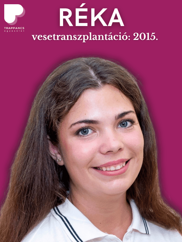 Nagy Réka veseátültetett atléta