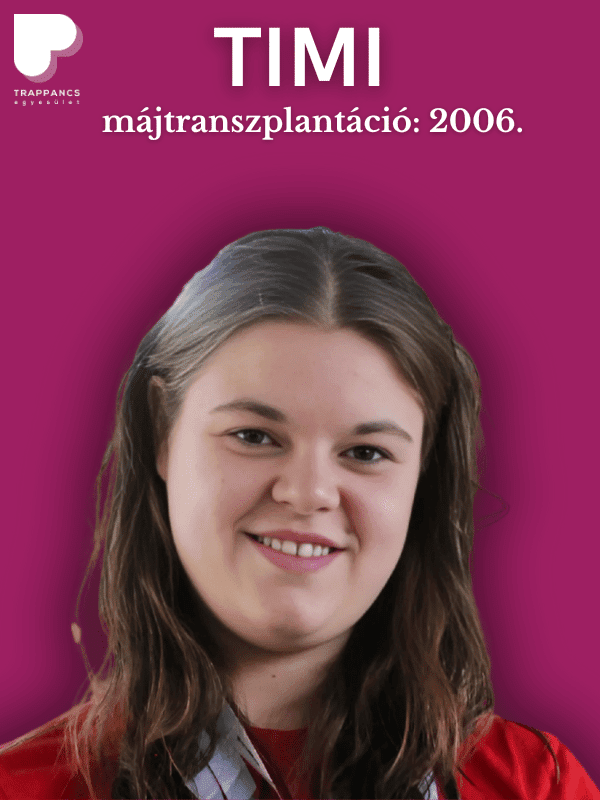 Timi májtranszplantált úszó