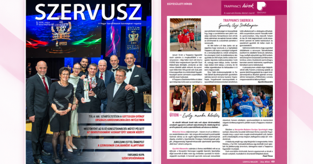 Trappancs Hrek Szervusz Magazin 2026 első szám